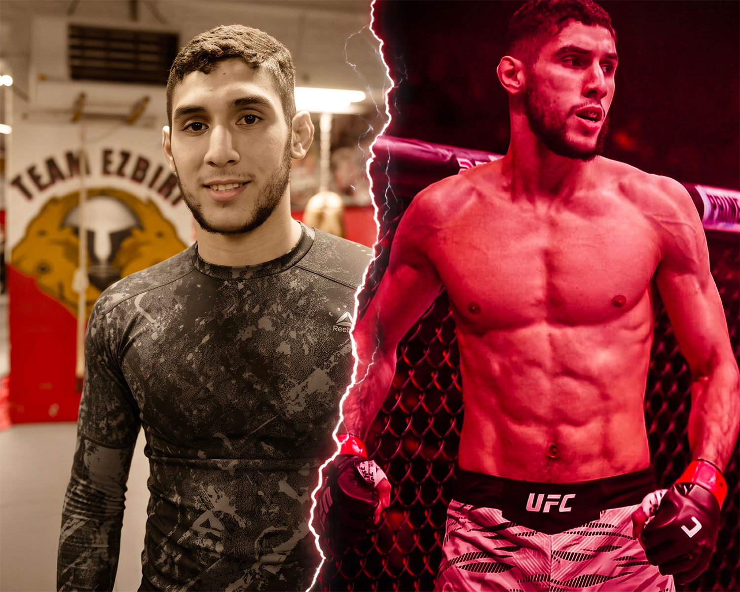 Farès Ziam, combattant UFC formé à la Team Ezbiri Lyon