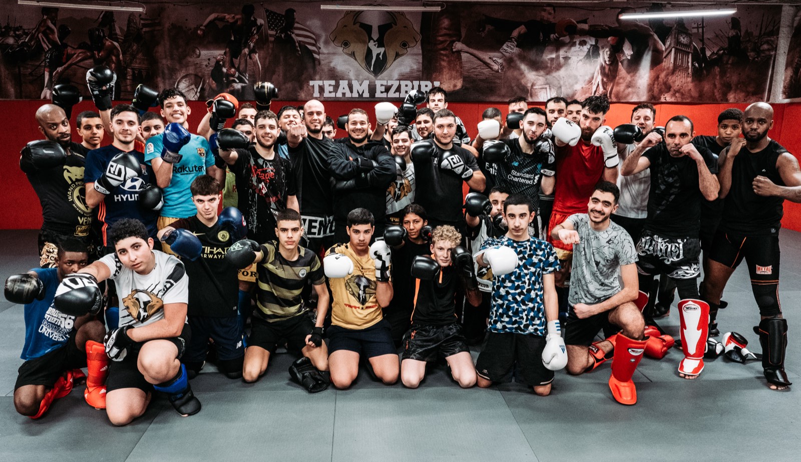Team Ezbiri à l'entraînement